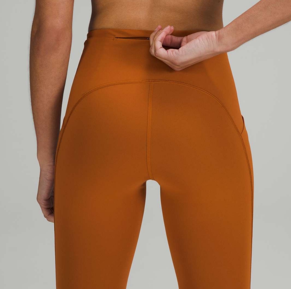 EUC Lululemon Swift Speed High-Rise Tight 28" Butternut Brown Size 2 - Picture 2 of 12